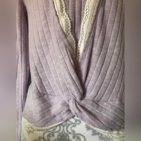 Abercrombie Lace Sweater Youth Girls sz 16 - Picture 10 of 12